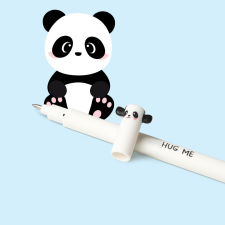 Legami zselés toll, radírozható, panda, fekete betét toll