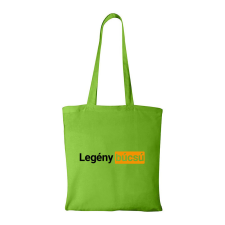  Legény búcsú - Bevásárló táska Zöld egyedi ajándék