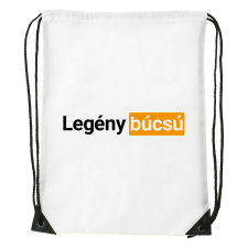  Legény búcsú - Sport táska fehér tornazsák