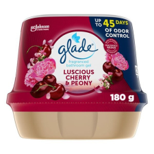 Légfrissítő zselé GLADE Bathroom Zamatos cseresznye és bazsarózsa 180g tisztító- és takarítószer, higiénia