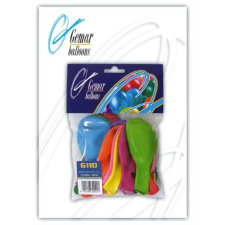 . Léggömb, 19 cm, vegyes szín (PT0010) party kellék