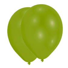 Léggömb, lufi 25 db-os 11 inch (27,5 cm) Lime Green party kellék