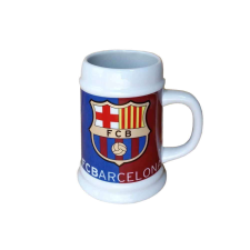 Legjobb ajándékok tára Kft. Barcelona söröskorsó kerámia címeres 0,5 L sörös pohár