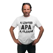  Legjobb apa a világon - Férfi Póló férfi póló