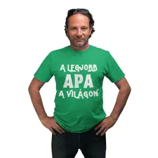  Legjobb apa a világon - Férfi Póló férfi póló