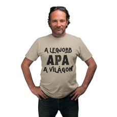  Legjobb apa a világon - Férfi Póló