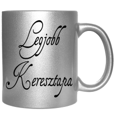 Legjobb Keresztapa – Bögre, változtatható felirattal, exkluzív színekben bögrék, csészék