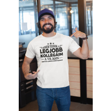  Legjobb kollégák fehér póló ajándéktárgy