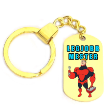  Legjobb Mester kulcstartó, választható több formában és színben kulcstartó