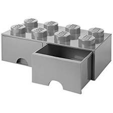 LEGO 40061740 Fiókos tárolódoboz (4x2) - Szürke (40061740) bútor