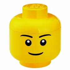 LEGO 40321724 Tárolódoboz - Fiú fej (L) bútor