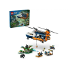 LEGO ® (60437) City - Dzsungelkutató helikopter a bázison