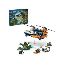 LEGO ® (60437) City - Dzsungelkutató helikopter a bázison lego