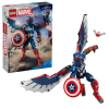 LEGO ® (76296) Marvel - Az új Amerika Kapitány építőfigura