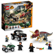 LEGO 76950 Jurassic World: Triceratops támadása a teherautó ellen lego