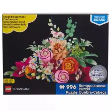 LEGO Botanicals: kirakó-Rózsaszín virágcsokor puzzle, kirakós