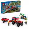 LEGO City: 4x4-es Tűzoltóautó mentőcsónakkal 60412