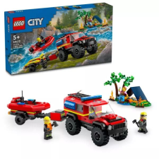 LEGO City: 4x4-es Tűzoltóautó mentőcsónakkal 60412 lego
