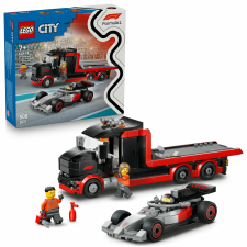 LEGO City F1-es kamion egy F1-es Audi versenyautóval lego