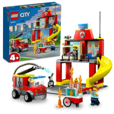 LEGO City Fire: Tűzoltóállomás és tűzoltóautó 60375 lego