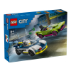 LEGO City Rendőrautó és sportkocsi hajsza 60415 