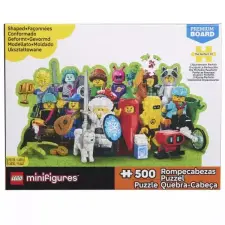 LEGO Minifugurák: 500 db-os kirakó- Titokcsomag minifigurák puzzle, kirakós