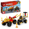 LEGO NINJAGO: Kai és Ras autós és motoros csatája 71789