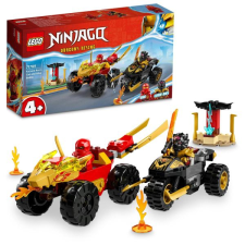 LEGO NINJAGO: Kai és Ras autós és motoros csatája 71789 lego