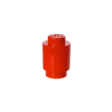 LEGO Tárolódoboz, henger, LEGO, piros (L40301730) bútor