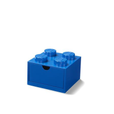 LEGO Tárolódoboz íróasztalra, fiókos, LEGO Brick 2x2, kék (L40201731) bútor