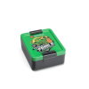 LEGO Uzsonnás doboz, LEGO "Ninjago", zöld-fekete-mintás
