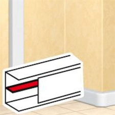 LEGRAND 010583 DLP 65 mm magas fedéltartó nélkül válaszfal 2m/db villanyszerelés