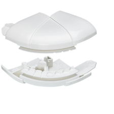 LEGRAND 010622 DLP külső könyök 50 mm mély csatornához ( Legrand 010622 ) villanyszerelés