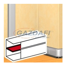 LEGRAND 011106 DLP alu válaszfal 50 mm fedéltartóval villanyszerelés
