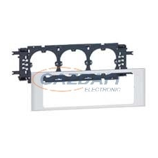 LEGRAND 011168 DLP alu kettes keret Ø60 szerelvény 85 mm fedélhez villanyszerelés