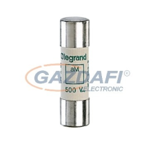 LEGRAND 014025 Lexic hengeres olvadóbiztosító 25A aM 14 x51 ütőszeg nélkül villanyszerelés