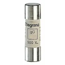 LEGRAND 014302 Lexic hengeres olvadóbiztosító 2A gG 14 x51 ütőszeg nélkül villanyszerelés