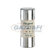 LEGRAND 015020 Lexic hengeres olvadóbiztosító 20A aM 22 x58 ütőszeg nélkül villanyszerelés