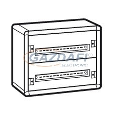 LEGRAND 020002 XL3 160 2 sor 48 mod fém fali előszerelt elosztószekrény villanyszerelés