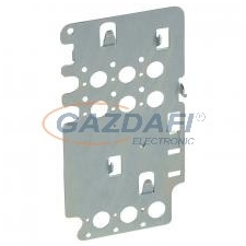 LEGRAND 020738 XL3 szerelőlap 2 kikocs DPX3 24m villanyszerelés