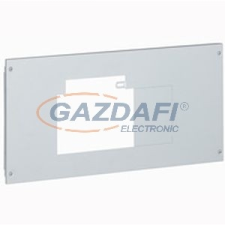 LEGRAND 021226 XL3 4000 fém előlap 300mm kikocsizható vízszintes DPX250-hez villanyszerelés
