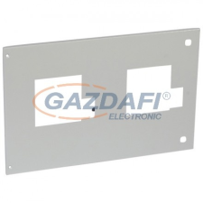 LEGRAND 021291 XL3 előlap 400mm 24mod DPX250+motoros forrásátkapcsolóhoz csuklópántos villanyszerelés