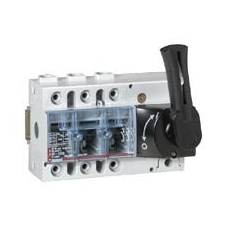 LEGRAND 022520 Vistop 100A 3P mellső, fekete karral, terhelésszakaszoló kapcsoló sínre ( Legrand 022520 ) villanyszerelés