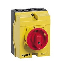 LEGRAND 022600 Tokozott főkapcsoló 3P 25A Ny érintkezővel ( Legrand 022600 ) villanyszerelés