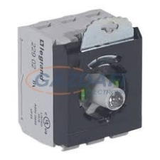 LEGRAND 022982 Osmoz csavaros aljzat - 2 Z/Ny 24V~/= - zöld villanyszerelés