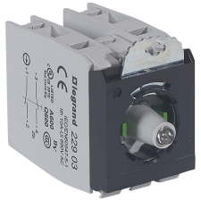 LEGRAND 022982 Osmoz csavaros aljzat - 2 Z/Ny 24V~/= - zöld ( Legrand 022982 ) villanyszerelés