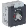 LEGRAND 023004 Osmoz csavaros aljzat - Z+Ny 24V~/= - piros