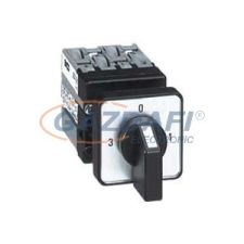 LEGRAND 023521 Mini irányváltó átkapcsoló 1P 0-1-2-3 állású villanyszerelés