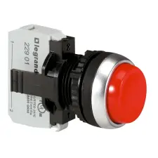 LEGRAND 023715 Osmoz kiálló nyomógomb - Ny - piros villanyszerelés