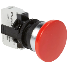 LEGRAND 023716 Osmoz gombafejű nyomógomb - Ny - piros Ø40 villanyszerelés